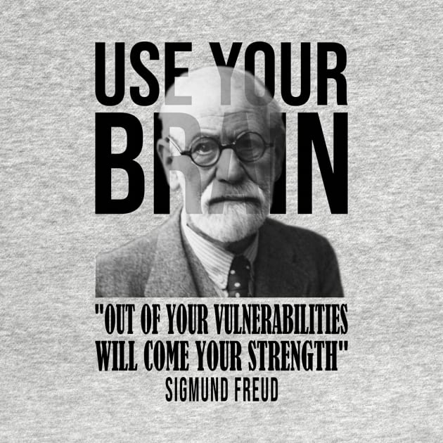 Use your brain - Sigmund Freud by UseYourBrain